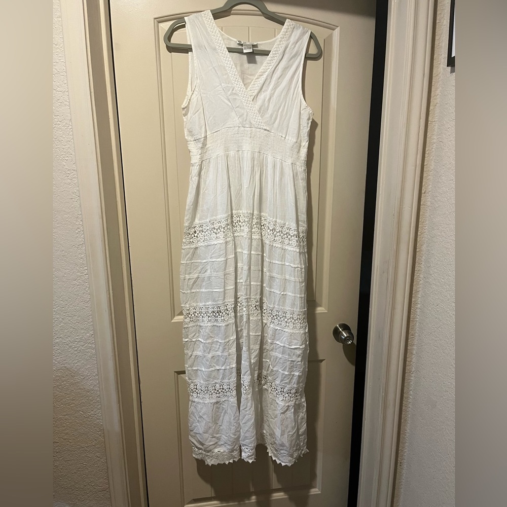 Long White Sundress